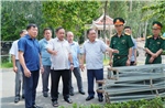 Quân khu 7 khảo sát vị trí nghi có mộ liệt sĩ tại Công viên Lê Thị Riêng