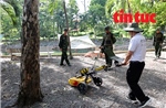 TP Hồ Chí Minh: Siêu âm lòng đất, tìm kiếm hài cốt liệt sĩ tại Công viên Lê Thị Riêng