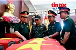 Đại tướng Nguyễn Trọng Nghĩa kiểm tra công tác quy tập hài cốt liệt sĩ tại Công viên Lê Thị Riêng
