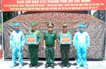 Đoàn công tác Quân khu 7 tri ân người có công nhân Ngày Thương binh - Liệt sĩ