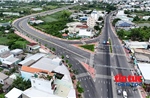 TP Hồ Chí Minh: Quốc lộ 50 mở rộng 6 làn xe sắp hoàn thành
