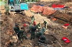 Quy tập thêm 10 bộ hài cốt liệt sĩ tại Công viên Lê Thị Riêng trong ngày 18/8