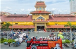 Du khách lần đầu khám phá 25 tuyến đường bằng xe buýt hai tầng tại TP Hồ Chí Minh
