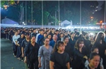 TP Hồ Chí Minh: Kéo dài thời gian viếng Tổng Bí thư Nguyễn Phú Trọng đến 23 giờ