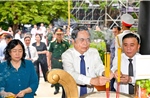 TP Hồ Chí Minh: Công viên Lê Thị Riêng thành điểm cầu tri ân tối 26/7