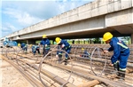 Cận cảnh tất bật thi công cao tốc TP Hồ Chí Minh - Trung Lương - Mỹ Thuận