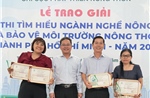 Báo Tin tức và Dân tộc đoạt hai giải trong cuộc thi tìm hiểu ngành nghề nông thôn TP Hồ Chí Minh