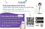 Ứng dụng iCARE+ lần đầu ra mắt trên App Store đồng hành cùng người bệnh đái tháo đường