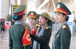 Xúc động hình ảnh tiễn quân nhân rời TP Hồ Chí Minh về đơn vị sau Đại lễ A50