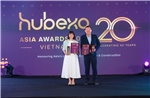 Coteccons tiếp tục ghi dấu ấn tại Hubexo Asia Awards 2025