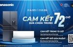 Panasonic nâng cao trải nghiệm dịch vụ hậu mãi, cam kết bảo hành trong 72 giờ