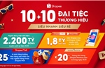 Hàng chính hãng bùng nổ trong chiến dịch 10.10 của Shopee
