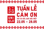 UNIQLO khởi động Tuần lễ Cảm ơn 2026 từ ngày 22 đến 28/5