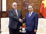 Chủ tịch nước Nguyễn Xuân Phúc tiếp Đại sứ Vương quốc Bỉ Paul Jansen