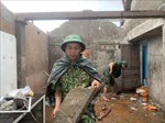 Thừa Thiên - Huế: Năm người bị thương, 190 nhà tốc mái do bão Noru