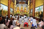 Chùa Phật Tích thủ đô Viêng Chăn, Lào tổ chức lễ Thượng Nguyên