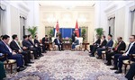 Thủ tướng Phạm Minh Chính hội kiến Tổng thống Singapore