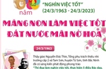60 năm phong trào &#39;Nghìn việc tốt&#39;: Măng non làm việc tốt - Đất nước mãi nở hoa