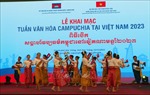 Khai mạc Tuần Văn hóa Campuchia tại Việt Nam năm 2023