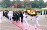 Đoàn đại biểu Hội Cựu chiến binh, Cựu thanh niên xung phong vào Lăng viếng Bác