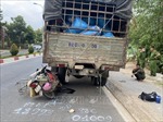 Va chạm giữa xe máy và xe tải khiến 1 người tử vong