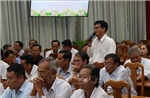 Chủ tịch tỉnh Cà Mau đối thoại với nông dân về chính sách &#39;tam nông&#39;