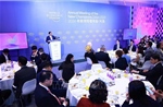 Thủ tướng Phạm Minh Chính đối thoại với lãnh đạo các tập đoàn lớn của WEF 