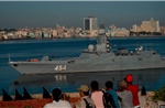 Đội tàu Hải quân Nga cập cảng Venezuela