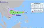 Áp thấp nhiệt đới tiến gần Biển Đông