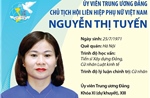 Ủy viên Trung ương Đảng, Chủ tịch Hội Liên hiệp Phụ nữ Việt Nam Nguyễn Thị Tuyến