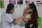 Tăng tốc chiến dịch tiêm vaccine sởi cho trẻ 1- 5 tuổi