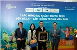 Lâm Đồng đón khách du lịch thứ 10 triệu trong năm 2024