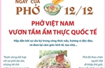 Ngày của Phở 12/12: Phở Việt Nam vươn tầm ẩm thực quốc tế