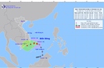Áp thấp nhiệt đới trên Biển Đông đã mạnh lên thành bão