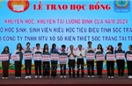 Trao học bổng Lương Định Của cho gần 400 học sinh tiêu biểu