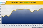 Chỉ số MXV-Index hồi phục, quanh ngưỡng 2.300 điểm