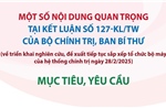 Một số nội dung quan trọng tại Kết luận số 127-KL/TW của Bộ Chính trị, Ban Bí thư