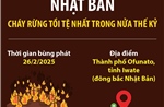 Nhật Bản: Cháy rừng tồi tệ nhất trong nửa thế kỷ