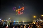Ấn tượng màn trình diễn thiết bị bay không người lái ở Hong Kong (Trung Quốc)