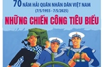 70 năm Hải quân nhân dân Việt Nam (7/5/1955 - 7/5/2025): Những chiến công tiêu biểu 