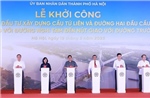  Thủ tướng Phạm Minh Chính phát lệnh khởi công xây dựng cầu Tứ Liên, Hà Nội