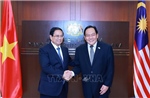 Thủ tướng Phạm Minh Chính hội kiến Chủ tịch Thượng viện Malaysia