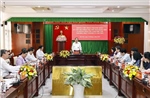 Chủ tịch Quốc hội Trần Thanh Mẫn làm việc với Thường trực Thành uỷ Cần Thơ 