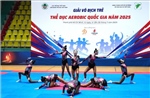 250 vận động viên tranh tài tại Giải trẻ quốc gia Aerobic 2025