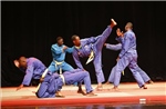 Chủ tịch Quốc hội xem trình diễn của các võ sinh Liên đoàn Vovinam Senegal