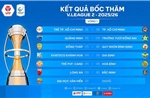 Bốc thăm xếp lịch thi đấu Giải bóng đá hạng Nhất quốc gia và Cúp quốc gia mùa giải 2025/2026