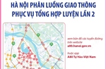 Phân luồng giao thông phục vụ Tổng hợp luyện lần 2: Các tuyến đường tạm cấm