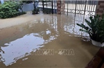 Ảnh hưởng bão số 5: Mưa lớn gây ngập lụt nhiều nơi ở Quảng Ninh