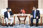 Thủ tướng Phạm Minh Chính tiếp Thủ tướng Nepal K.P Sharma Oli 