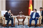 Thủ tướng Phạm Minh Chính làm việc với các Tập đoàn hàng đầu của Trung Quốc